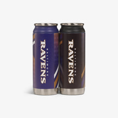 Baltimore Ravens Home & Away 16 Oz Can 2-Pack