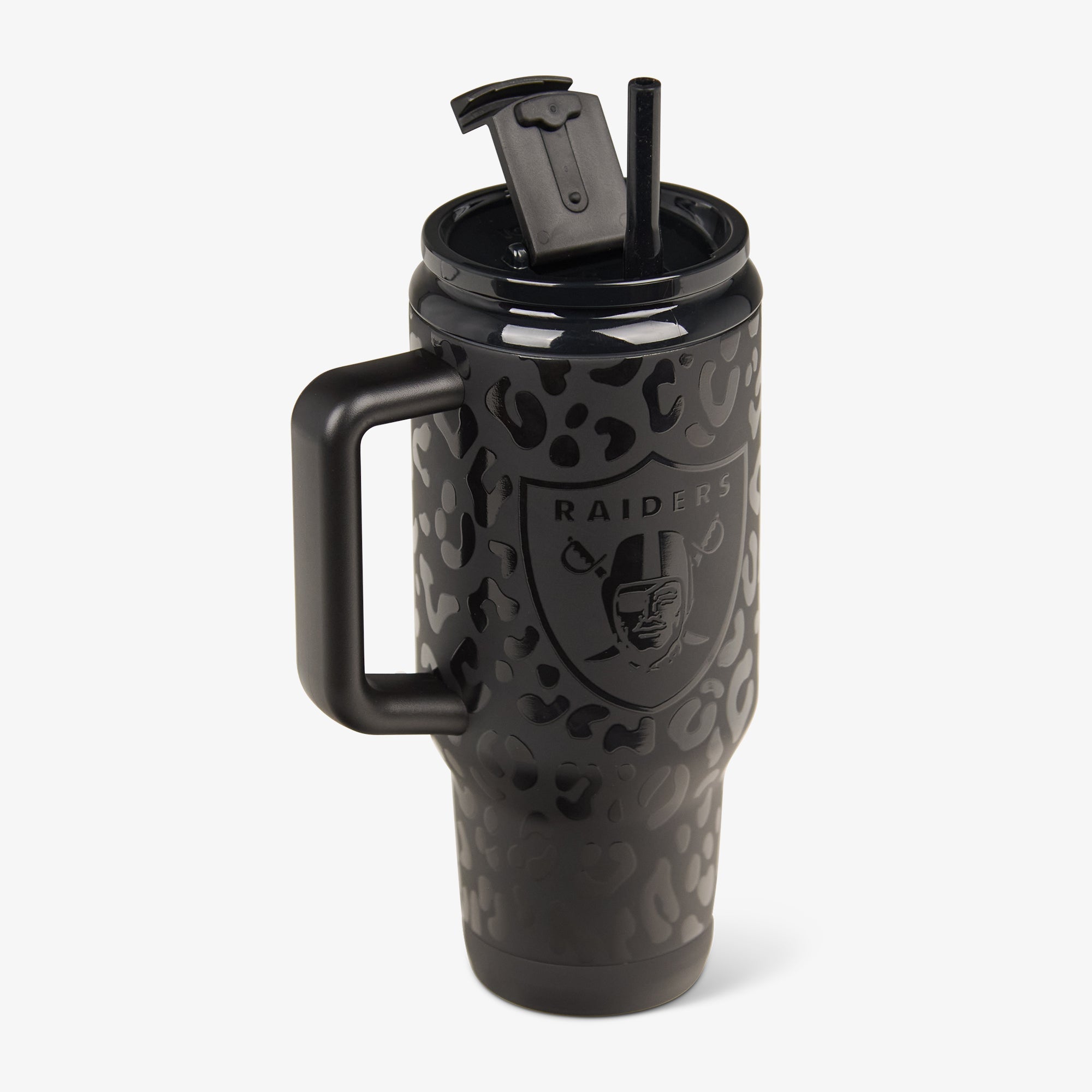 NFL 32 Oz Leopard Flip ‘n’ Sip Travel Mug