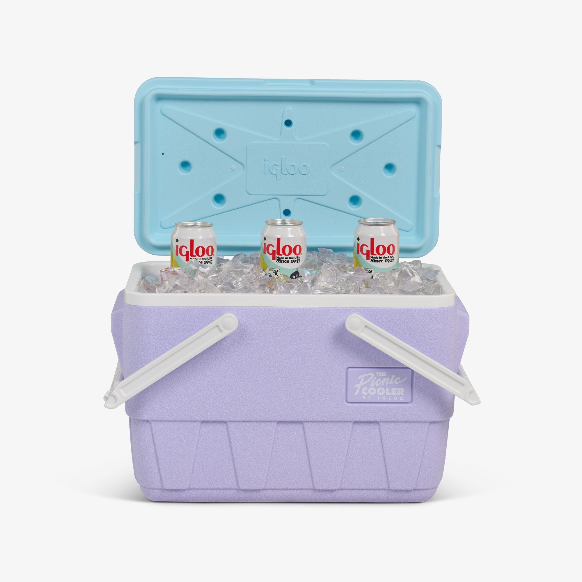 Retro Picnic Basket 25 Qt Cooler