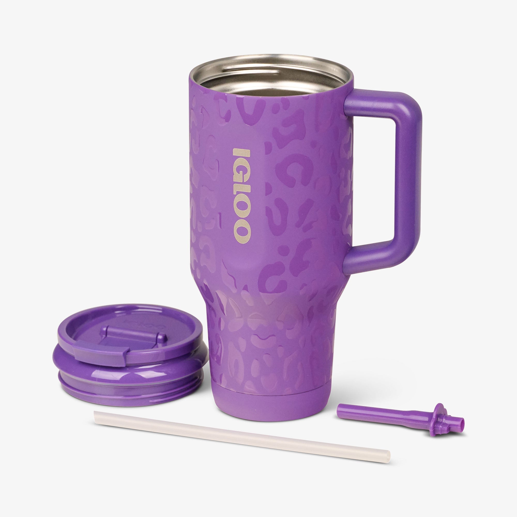 NFL 32 Oz Leopard Flip ‘n’ Sip Travel Mug