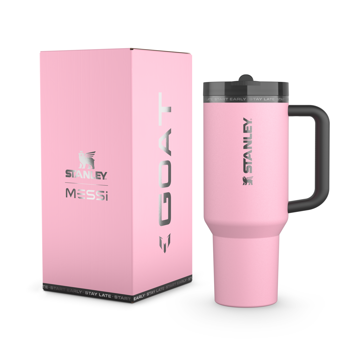 The Messi x Stanley Quencher ProTour Flip Straw Tumbler | 40 OZ